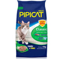 Areia Higiênica Pipicat Classic para Gatos 4 kg